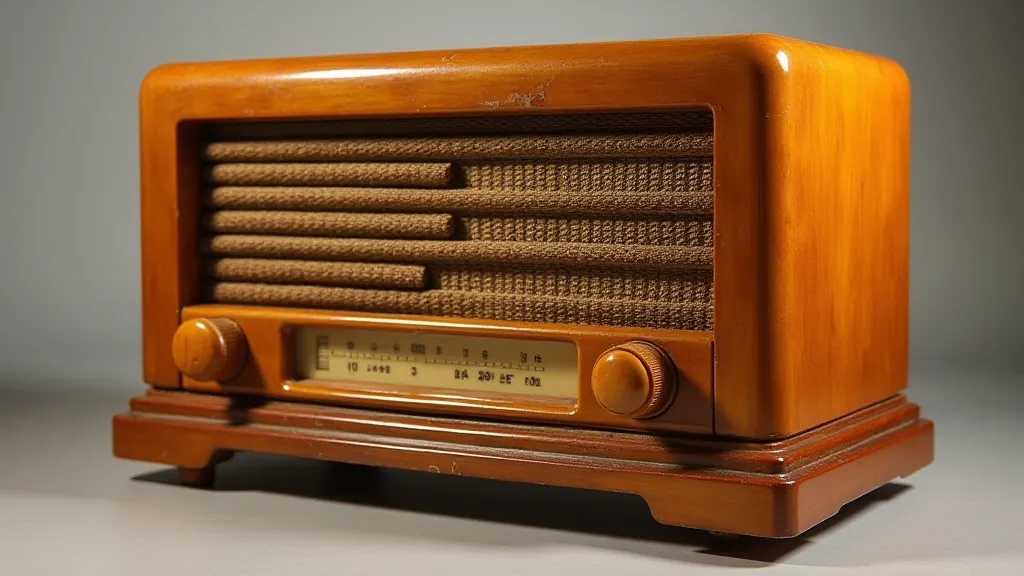 Bakelite radio cabinet