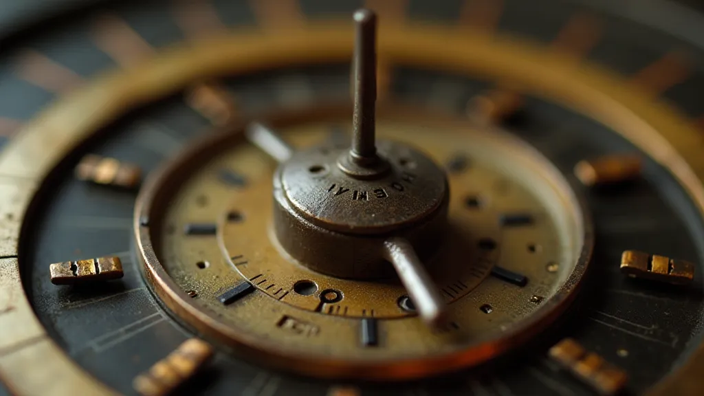 Vintage radio dial assembly