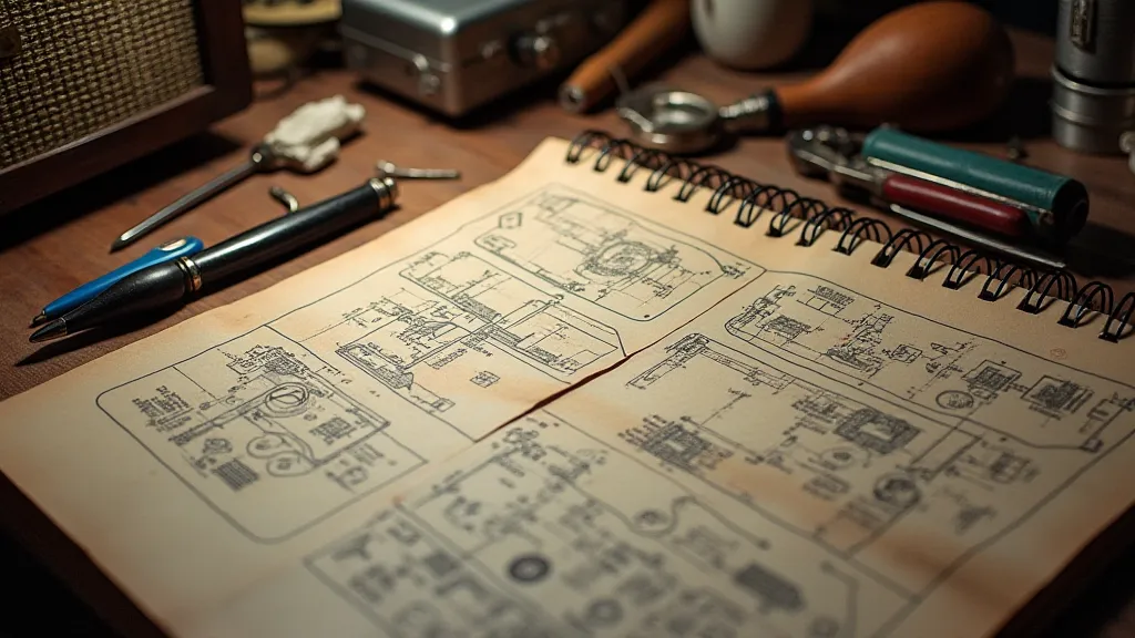 Radio repair workspace
