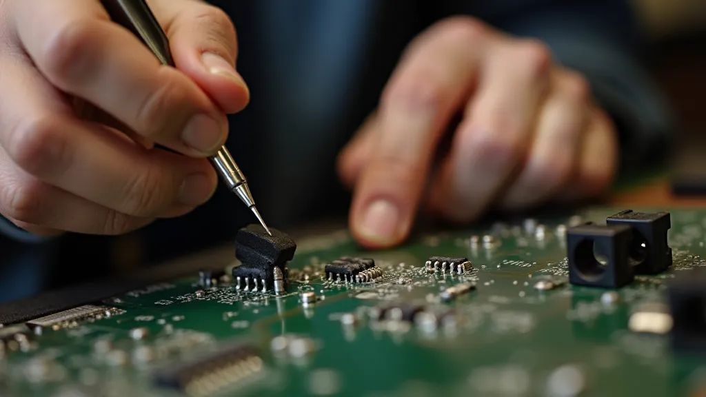 Radio circuit soldering