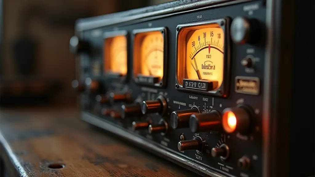 Vintage analog tube tester